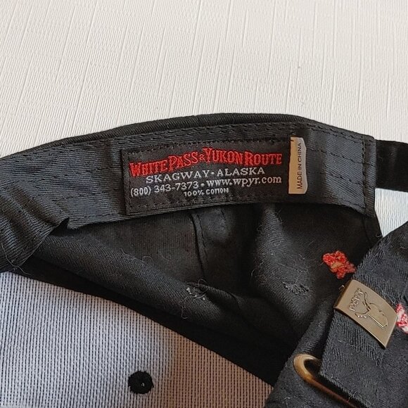 White Pass & Yukon Route Railroad Baseball Cap SKAGWAY ALASKA - Picture 7 of 7